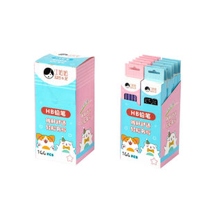 Crayons HB mignons de <span class=keywords><strong>dessin</strong></span> animé, fournitures scolaires pour étudiants, ensemble de crayons de <span class=keywords><strong>dessin</strong></span> pour étudiants, crayons standard mignons avec gomme et carte - Product Image 2