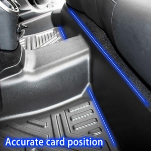 Alfombrillas de Coche TPE 5D para Conducción Izquierda y Derecha USADAS para MITSUBISHI TRITON 2024 - Product Image 5