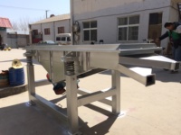 Crible vibrant linéaire, séparateur de sable et de poudre de quartz, machine de criblage vibrant pour minerai non métallique