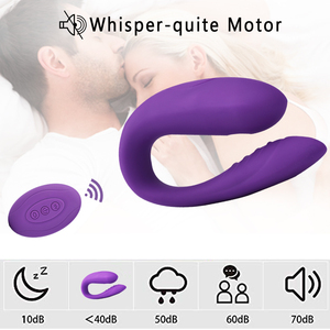 Jouets sexuels pour couples, vibrateur en forme de U, télécommande portable, 10 modes, étanche, <span class=keywords><strong>silicone</strong></span>, rechargeable magnétique, <span class=keywords><strong>vibro</strong></span> - Product Image 5