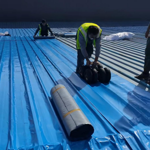 PE Material <b>Waterproof</b> <b>Membrane</b> for Color Steel Tile - Eco-Friendly, Cooling, Easy Peel & Stick - Product Image 3