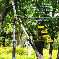 Outil de cerclage manuel en acier inoxydable pour arbres fruitiers, type 160, avec poulie, ajustable, pour la découpe de l'écorce