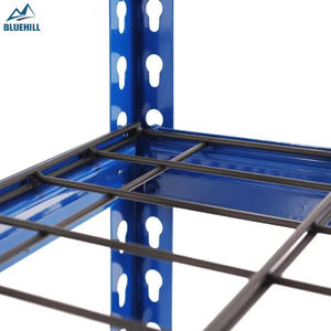 Rayonnage d'entrepôt Étagère réglable en métal sans bouchon Étagère de stockage de palettes Utilisation de rayonnages en métal Supports et étagères empilables - Product Image 6