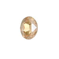 Cristal K9 Diamant ovale en forme d'œuf de pigeon 8*10 Transparent Blanc Accessoires pour nail art Modèle à fond pointu Cy0510