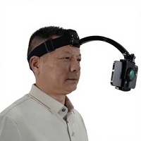 Support de fixation pour smartphone à fixation frontale, nouveau design, avec tige d'extension à réglage d'angle et pince de maintien pour smartphone
