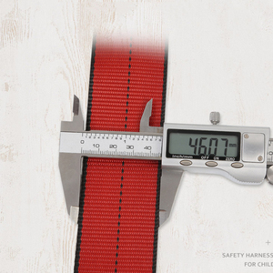 เข็มขัดพยุงเอวสำหรับเด็ก, สายรัดนิรภัยป้องกันองค์ประกอบของเด็กสำหรับกิจกรรมกลางแจ้งเล่นกีฬาปีนหน้าผาลุยไฟ - Product Image 3