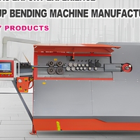 Máquina dobladora de barras de refuerzo de acero redondo CNC 2D, máquina dobladora de estribos de barras de refuerzo compuestas de nueva condición con componente de núcleo de Motor