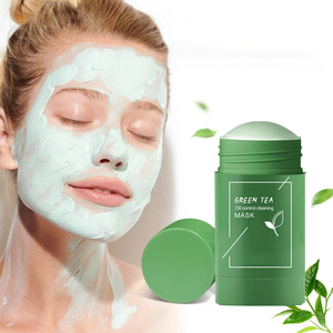 Maschera Solida al Tè Verde in Offerta Speciale, Maschera al Fango per Acne, Idratante, Detergente Profonda, Controllo Oleosità, Prezzo all'Ingrosso di Fabbrica - Product Image 1