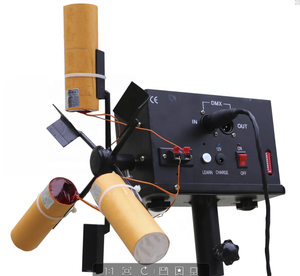 Fase di mulino a vento elettrico batteria ricaricabile Macchina di Fuochi D'artificio di Nozze Fase di Coperta di Filatura Fontana Fredda Pyro - Product Image 1