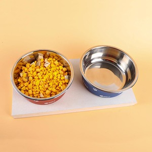 Bol antidérapant en acier inoxydable pour chien, grand bol à boire pour animaux de compagnie à l'intérieur ou à l'extérieur, mangeoire pour chiens de compagnie, vente en gros - Product Image 3