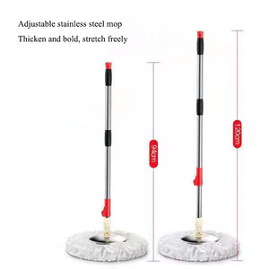 <span class=keywords><strong>Mop</strong></span> per Pulizia Pavimenti in Microfibra, Rotazione a 360°, Lavaggio Magico, Asta Telescopica Professionale - Product Image 5