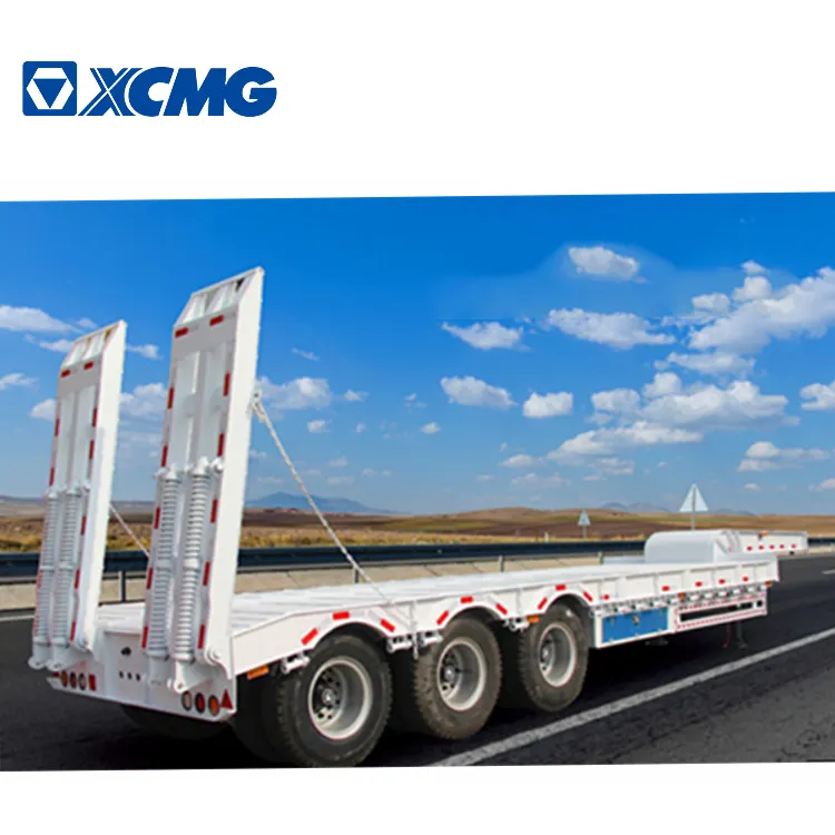 XCMG resmi yarı römork xlxz9400nigeria 3 akslar Lowbed römork nijerya güney afrika bae satılık