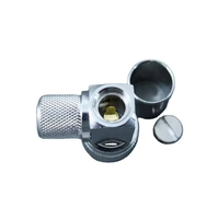Connecteur coaxial TNC mâle à angle droit étanche 50 ohms pour câble LMR400