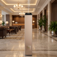 Diffuseur d'arômes sur pied, sans eau, en métal, double fonction, avec minuterie, pulvérisation automatique, application, CE, FCC, pour hôtel, centre commercial, hall d'entrée