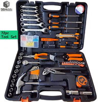 Juego de Herramientas Multifuncional para el Hogar, Incluye Herramientas Manuales para Ferretería, Electricidad, Carpintería y Mantenimiento, Personalizable OEM