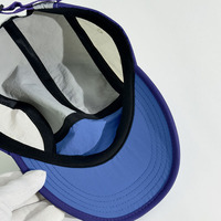 Fabricante de sombreros de campamento de secado rápido de nailon de 5 paneles, sombreros impermeables para acampar, gorra deportiva ligera para correr, escalada, senderismo, sombrero de trekking
