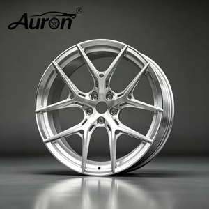 ล้อแม็กซ์อะลูมิเนียมอัลลอย Auron ขนาด 5.5x17 นิ้ว ขัดเงา ลายหลายก้าน แบบชิ้นเดียว สำหรับรถยนต์นั่งส่วนบุคคล  ล้ออัพเกรดใหม่ - Product Image 1
