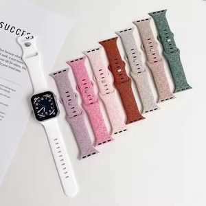 Cinturino in Silicone inciso al Laser per orologio <span class=keywords><strong>apple</strong></span> <span class=keywords><strong>Watch</strong></span> personalizzato 38 40 41mm 42 <span class=keywords><strong>44</strong></span> 45 49mm - Product Image 2