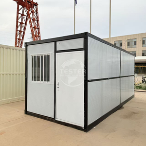 Casa Container Pieghevole da 20 Piedi a Montaggio Rapido, Prefabbricata, Impilabile, per Ufficio o Hotel - Product Image 2