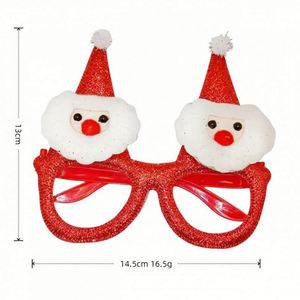 Lunettes de fête de Noël amusantes pour enfants, jouets décoratifs, cadeaux, lunettes colorées festives pour les fêtes - Product Image 2