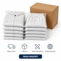 Ensemble de survêtement 2 pièces pour femme, comprenant un sweat à capuche court zippé et un pantalon de survêtement large, en polaire oversize décontracté