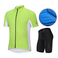 Kits de Vêtements de Sport pour Hommes en Nylon/Cachemire Anti-humidité, Approvisionnement Exclusif Transfrontalier, Tenues de Cyclisme d'Été, Triathlon, Route