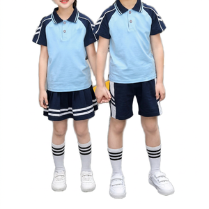 Camiseta Polo Unisex de Algodón 100% con Logotipo Personalizado, Uniforme Escolar para Niños y Estudiantes - Product Image 1