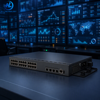 Switch Ethernet Gigabit Administrado de 24 Puertos 5700-24TP-SI-DC con 4 Puertos Combo, Solución de Montaje en Rack Empresarial Lite de Capa 3