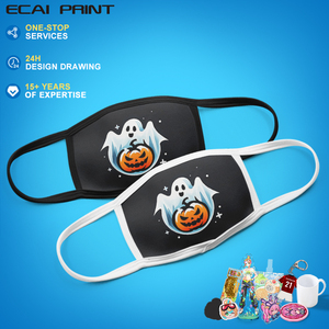 Masker Wajah musim dingin tahan angin, masker wajah Anime motif kustom cuaca dingin elastis bersirkulasi udara - Product Image 6