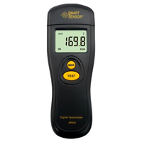 Tachometer Digital AR926 Presisi Tinggi ±1% Sensor Cerdas Tanpa Kontak untuk Pengukuran Kecepatan Putaran