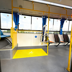 Autobús Urbano Eléctrico TENGLONG <span class=keywords><strong>de</strong></span> 18m, <span class=keywords><strong>46</strong></span> Asientos, Piso Bajo, para Línea Troncal Urbana, Fabricante - Product Image 5