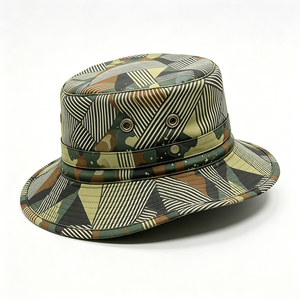 Chapeau Bob Unisexe Camouflage Personnalisé en Gros à Large Bord pour Protection Solaire Extérieure, Idéal Pêche, Randonnée, Safari - Product Image 5