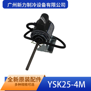 Guangzhou Xinli YSK25-4M <b>Single</b> Phase Asynchronous Motor 80mm Flange Mount 220-240V 50Hz Dual Shaft - Product Image 4
