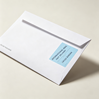 Sacs d'expédition personnalisés en papier offset/blanc de qualité supérieure, imprimés sur mesure, couleur personnalisée, pour documents de bureau