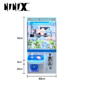Factory Small Doll Machine Coin Operation Toy Crane Mini <b>Arcade</b> Claw Sugar Machine Super Mini Claw Machine - Product Image 5
