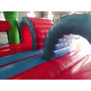 Komersial 40ft Wet And Dry Inflatable Bouncy Castle Slide Rintangan Tiup dengan Kolam Renang untuk Dewasa dan Anak-anak - Product Image 6