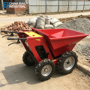 Mini-dumper électrique <span class=keywords><strong>à</strong></span> 4 roues, <span class=keywords><strong>à</strong></span> batterie, avec fonction de basculement manuel, chariot <span class=keywords><strong>à</strong></span> benne basculante électrique pour la construction, la ferme et le jardin - Product Image 6