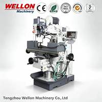 Machine de perçage et de fraisage combinée économique XZ6326A, table de travail plus grande en option pour le travail des métaux