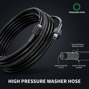 Tuyaux de lavage haute pression durables en <span class=keywords><strong>PVC</strong></span> et caoutchouc YONG HANG, modèle <span class=keywords><strong>PVC</strong></span>-02, norme DIN/ANSI - Product Image 2