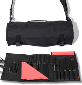 Free sample New Foldable Professional Chef Knife <b>Roll</b> <b>Bag</b> Adjustable Shoulder Strap Storage Pouch Gifts - Product Image 1