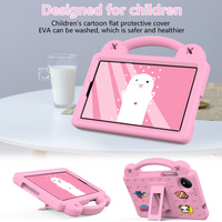 Pour Xiaomi Redmi Pad SE 4G 8.7 pouces EVA mousse poignée support pliant dessin animé antichoc enfants tablette couverture