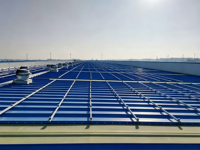 Système d'installation photovoltaïque solaire optimisé à faible capacité de charge avec contrepoids personnalisés pour bâtiments anciens et terrains ouverts 20-25