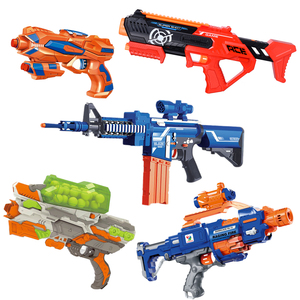 Elektronisches Set für Kinder mit Soft-Bullet-Blaster, Scharfschützen-Luftkanonen-Spiel für Jungen, ABS-Kunststoff, Lernspielzeug - Product Image 1