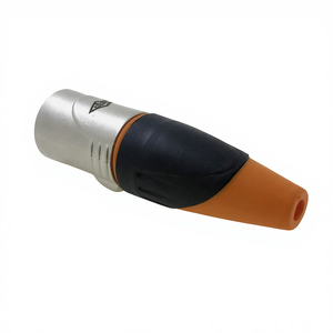 Conector de Audio XLR Macho de Latón Resistente al Agua IP65 con Carcasa de Aleación de Zinc 3P/15A - Product Image 1