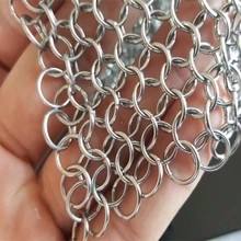 Metal Draperies Chain Mail Ring <strong>Mesh</strong> For Walls Stainless Steel <strong>Wire</strong> <strong>Woven</strong> Architecture Ceilings - Product Image 6