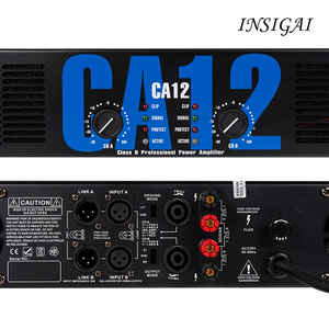 CA12 profesional 2U 8 ohmios 2*800W Clase H 2 canales HI-PASS/<span class=keywords><strong>LO</strong></span>-PASS line array altavoces amplificador de potencia - Product Image 4