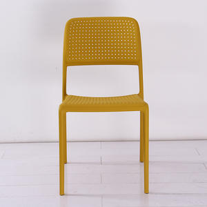 Minimalist <b>Dining</b> <b>Chair</b> Plastic <b>Stackable</b> Adult Modern Design For Home Office Use - Product Image 4