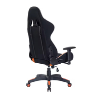 Chaise de bureau pivotante ergonomique moderne en cuir synthétique OEM personnalisée avec hauteur réglable pour les joueurs à domicile