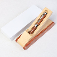 Neues Design Holz-Stift-Geschenkset Wirbel-Design Handgefertigt Vielfältige Kombination Bürogeschenke Kulturelle Kreativität für Studenten