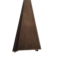 Panneau de plafond et panneau mural en WPC imperméable antidérapant pour extérieur, revêtement mural en PVC imitation bois, façade en bois d'érable, forme carrée